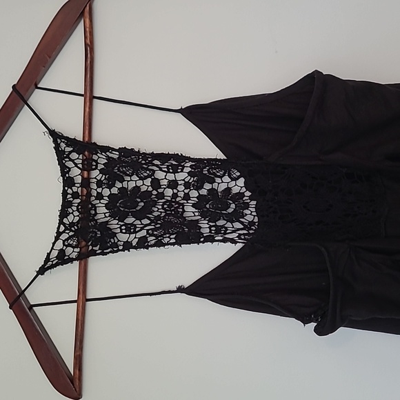 Free People Black Jumpsuit Size 2 - Picture 4 of 9